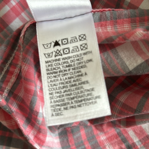 Lucky Brand Saturday Stretch Men’s Long Sleeve Checkered Shirt - Size L - Picture 9 of 9